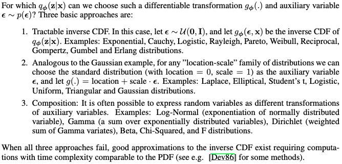 reparameterization